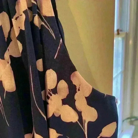 Wisp Stitch Fix Cropped Wide Leg Jumpsuit Size 4 - Picture 4 of 9